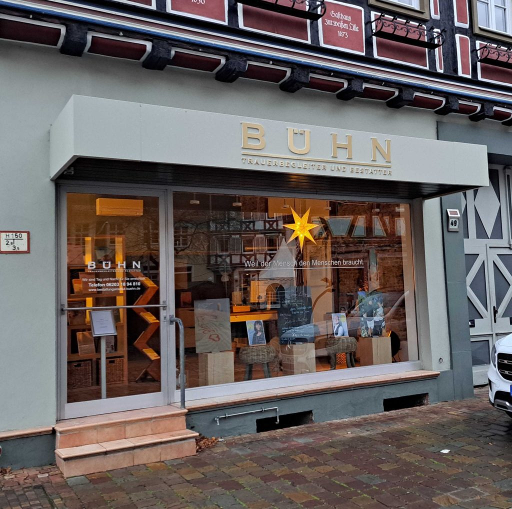 Ladengeschäft Schaufenster Außenansicht